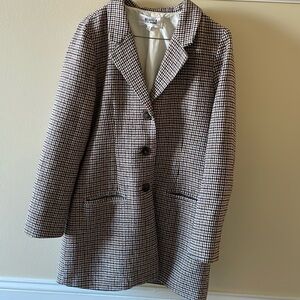 Women’s houndstooth jacket
